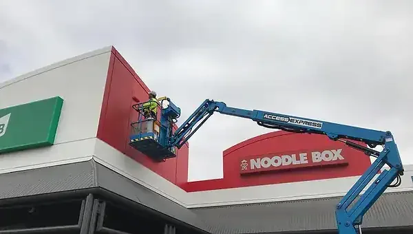 High-access painting preparation by Paintcom